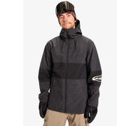QUIKSILVER High In Th Hood - Hombre - Gris / Negro - talla L- modelo 2026