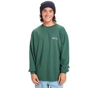 Quiksilver HW Hollow Coves - Camiseta de Manga Larga - Hombre - Verde.