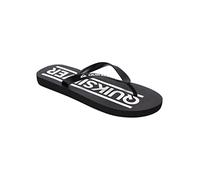Quiksilver Java Wordmark, Sandalia Hombre, Black/Black/White, 36 EU