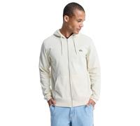 Quiksilver - Jersey de Forro Polar básico con Capucha para Hombre, Color Blanco