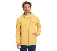 Quiksilver - Jersey de Forro Polar básico, con Cremallera Joven, Color Amarillo