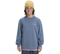 Quiksilver - Jersey de Forro Polar Salt Water Graphic Crew, Color Azul XS