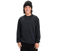 Quiksilver - Jersey de Lana Salt Water Crew, Color Negro