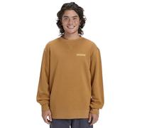 Quiksilver - Jersey Polar Salt Water Graphic Crew, Color marrón