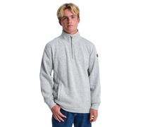Quiksilver Keller 1/4 Zip - Jersey de Forro Polar (Talla S), Color Gris