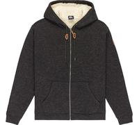 Quiksilver - Keller Sherpa Hoodie Fleece Black Heather - Talla M - Negro Negro M