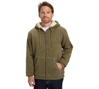 Quiksilver Keller Sherpa - Jersey de Forro Polar, Color Beige
