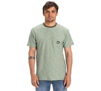 Quiksilver Kentin Pocket Top de Punto de Manga Corta, Hombres
