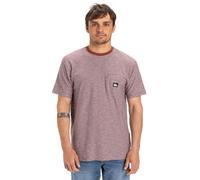 Quiksilver Kentin Pocket Top de Punto de Manga Corta, Hombres