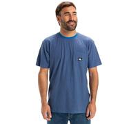 Quiksilver Kentin SS Pocket Top de Punto de Manga Corta, Nebulasbluekentinstripe, Medium para Hombre
