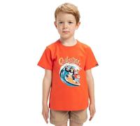 Quiksilver Kong Story - Camiseta de Manga Corta - Niños (2-7 años) - Naranja.