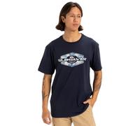 Quiksilver Locked UP SS Camiseta, Dark Navy, M Men's