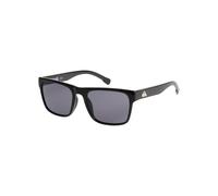 Quiksilver Bomb Lunettes de Soleil, Negro Brillante/Gris, Taille Unique para Hombre