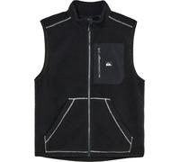 Quiksilver - Marcas - Clean Coast Fleece Gilet Black - Talla L - Negro Negro L