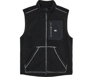 Quiksilver - Marcas - Clean Coast Fleece Gilet Black - Talla M - Negro Negro M