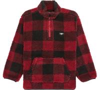 Quiksilver - Marcas - Mercury Woodlands Sherpa Youth Woodlands Biking Red - Talla Infantil 8 años - Rojo Rojo 8 años