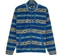 Quiksilver - Marcas - No Destination Full Zip Fleece Quik Life Stripe Dark Denim - Talla M - Azul Azul M