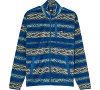 Quiksilver - Marcas - No Destination Full Zip Fleece Quik Life Stripe Dark Denim - Talla S - Azul Azul S
