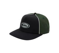 Quiksilver Mens Screener Adjustable Snapback Baseball Cap Hat, Foliage Green, One size