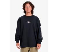 Quiksilver Mercury Old English Ls M Negro