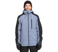 Quiksilver Mission Block JK Chaqueta, Flint Stone, Estándar para Hombre