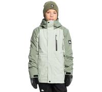 Quiksilver - Mission Block Youth Jk Snow Jacket para Niño - Desert Sage - 10 Años