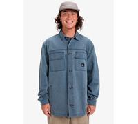 Quiksilver Mohab Washed Twill Ls Shirt M Azul