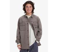 Quiksilver Mohab Washed Twill Ls Shirt S Marrón