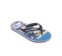 Quiksilver Molokai Art 25, Sandalia, Color Azul, 33 EU