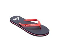 QUIKSILVER Sandalias de dedo 'Molokai' rojo / blanco 46 rojo / blanco