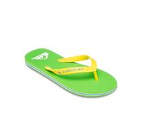 Quiksilver Molokai Core, Sandalia Hombre, Color Verde y Amarillo, 42 EU