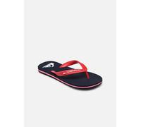 Quiksilver Sandalia Molokai Core para niño, Azul, rojo, azul, 7 UK