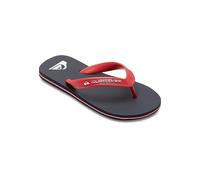 Quiksilver Molokai Core Youth, Sandalia, Azul Rojo Azul, 29 EU