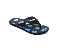 Quiksilver Molokai Layback, Chanclas Hombre, Negro, Azul y Blanco, 42 EU