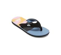 Quiksilver Molokai Layback, Sandalia Hombre, Azul Azul y Naranja, 44 EU