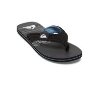 Quiksilver Molokai Layback, Sandalia Hombre, Black 3, 44 EU