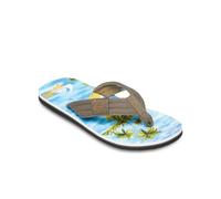 Quiksilver Molokai Layback, Sandalia Hombre, Coronet Blue Naturama, 45 EU