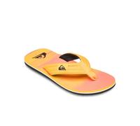 Quiksilver Molokai Layback, Sandalia Hombre, Fiery Coral Bloofade, 43 EU