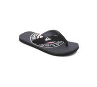 Quiksilver Molokai Layback, Sandalia Hombre, Multicolor (Grey/Green/Grey), 45 EU