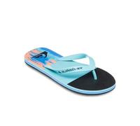 Quiksilver Sandalias MOLOKAI STRIPE 25 para hombre, NEBULAS BLUE BLOOMFADE, 43 EU, Nebulas Blue Bloomfade, 43 EU