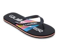 Quiksilver Molokai Stripe 26, Sandalia Hombre, Negro 1, 44 EU