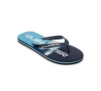 Quiksilver Molokai Stripe 26 - Sandalia para hombre, Aqua Holmes, 46 EU