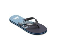 Quiksilver Molokai Stripe, Sandalia Hombre, Azul 1, 42 EU