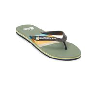 Quiksilver Molokai Stripe, Sandalia Hombre, Green 1, 44 EU