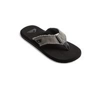 Quiksilver Monkey Abyss, Sandalia Hombre, Gris (Grey Black Brown Xskc), 45 EU