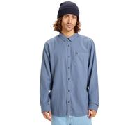 Quiksilver Motherfly Solid LS - Camiseta para Hombre, Color Azul