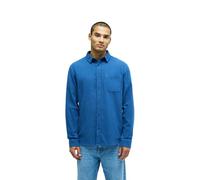 Quiksilver Motherfly Solid LS - Casco de esquí para Hombre, Color Azul