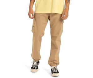 Quiksilver - MW Cuffed Cargo Pantalón Cargo, Hombres, Khaki, 28