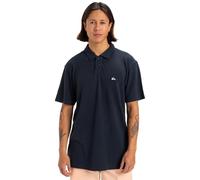 Quiksilver MW Pique Polo, Azul Marino Oscuro, L para Hombre