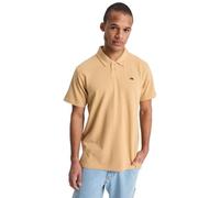 Quiksilver MW Pique Polo - Camisa Polo de Manga Corta - Hombre - Marrón.